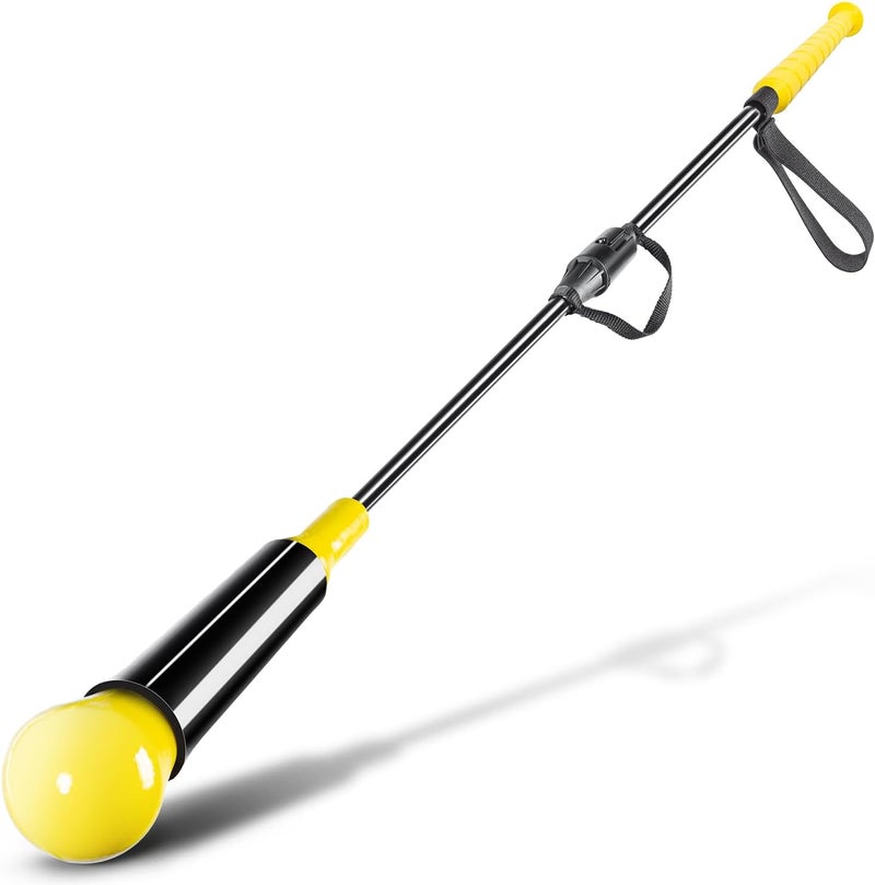 PLAYAPUT Hitting Trainer for Baseball and Softball, 52" Baseball Hitting Stick Practice Swing,Hitting,Batting,Easy Set Up & Take Down Swing Trainer Great for One-On-One Coaching Training Equipment - Image 1